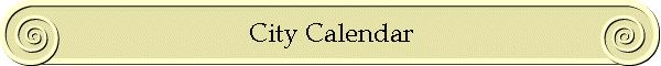 City Calendar
