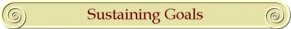 Sustaining Goals