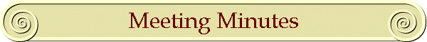 Meeting Minutes