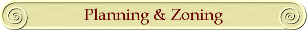 Planning & Zoning